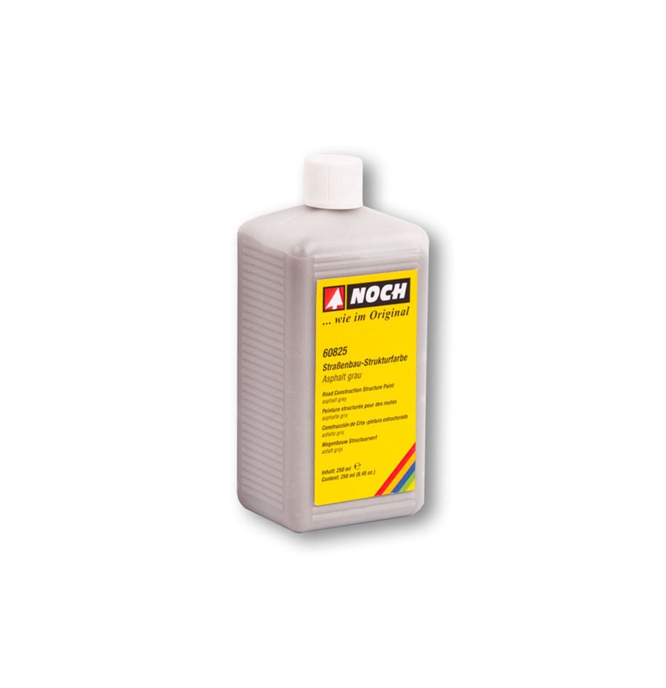 Strukturová barva – šedá silnice
