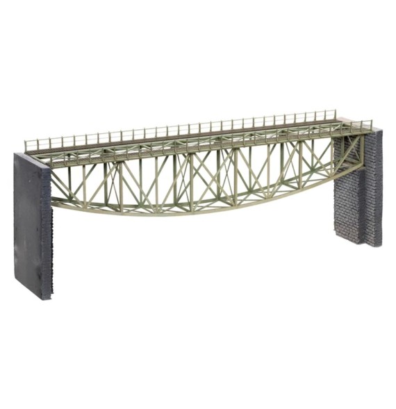 Ocelový most s horní mostovkou