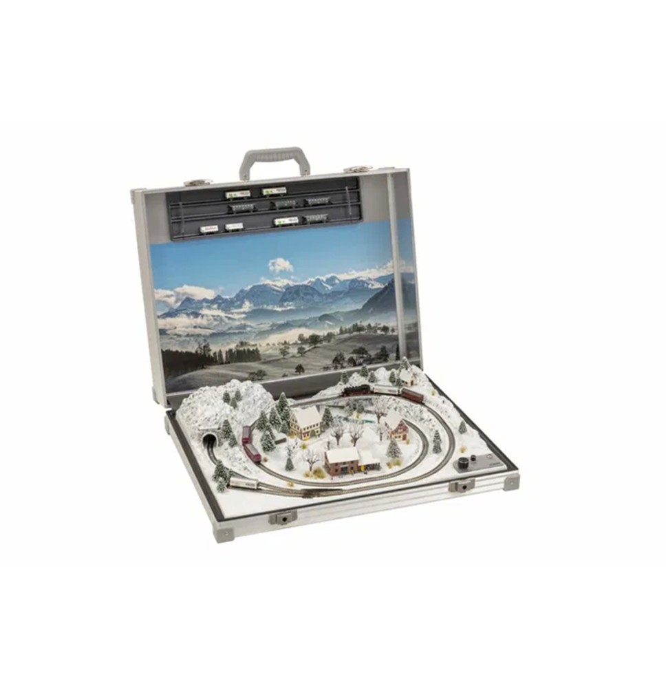 Kolejiště v kufru “St. Anton”