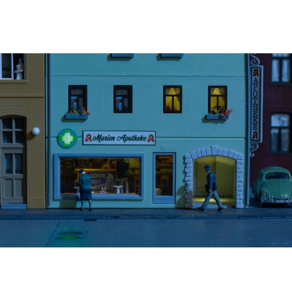 LED neon lékárenský kříž