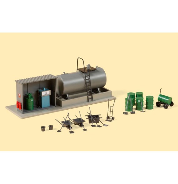 Čerpací stanice pro malé lokomotivy