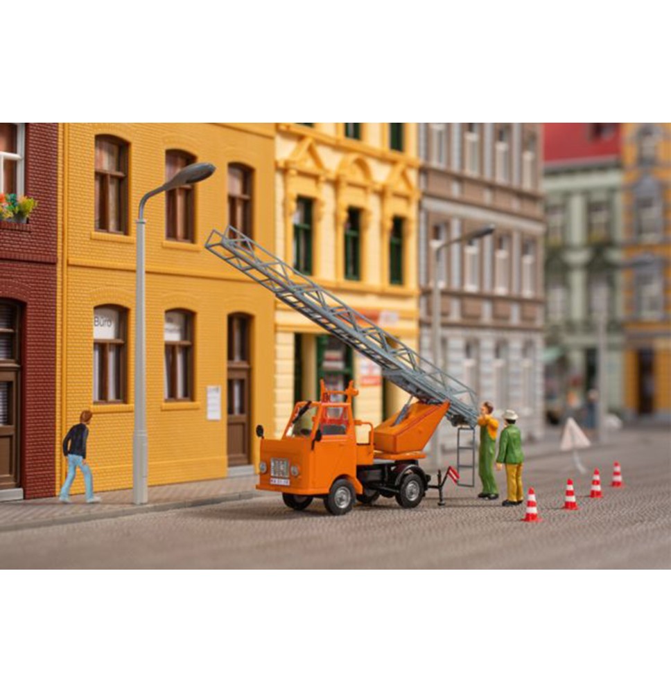 Multicar M22 se žebříkem