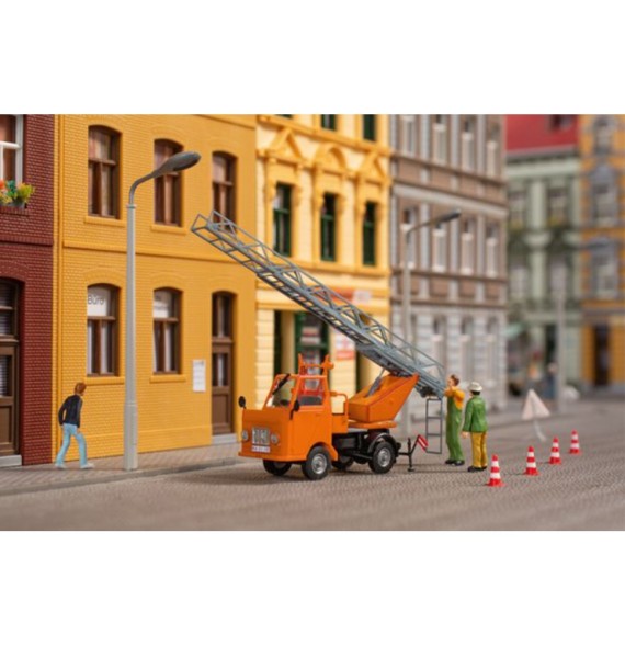 Multicar M22 se žebříkem