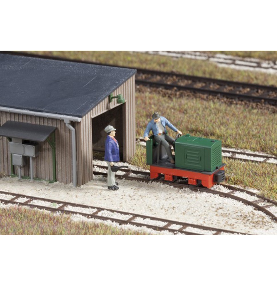 Polní drážka – lokomotiva