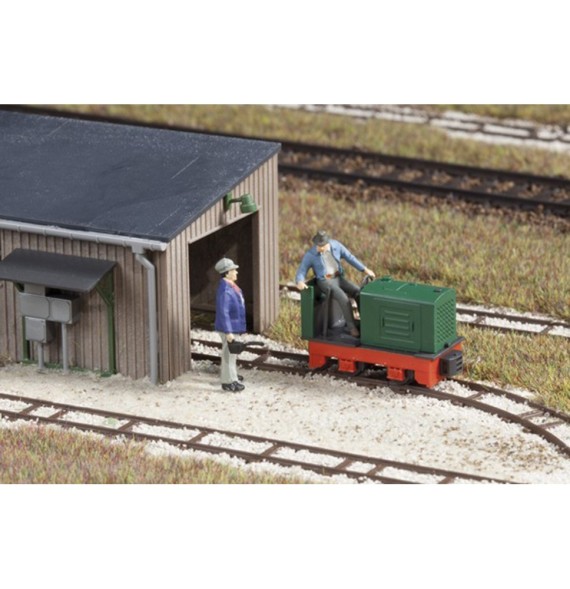 Polní drážka – lokomotiva