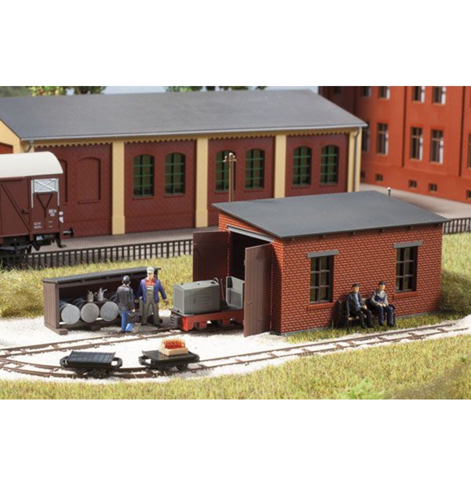 Polní drážka – výtopna