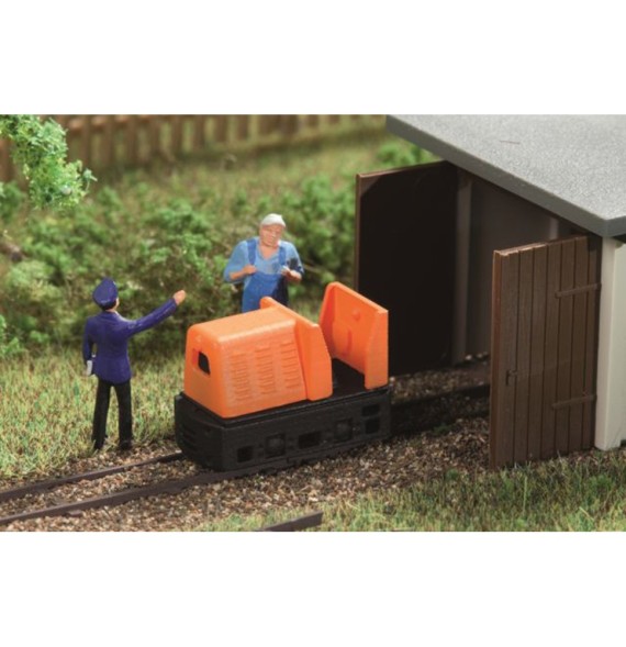 Polní drážka – lokomotiva