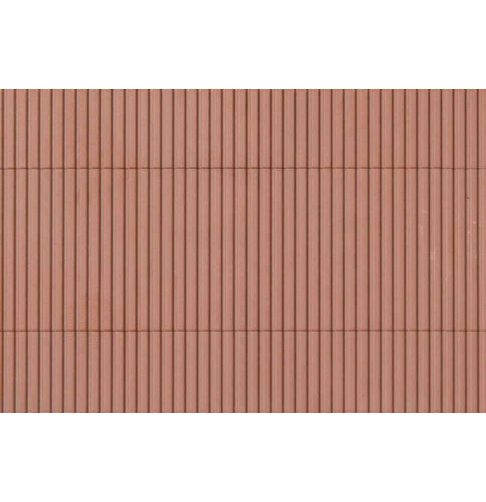 Trapézový plech - červený