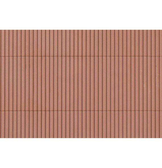 Trapézový plech - červený