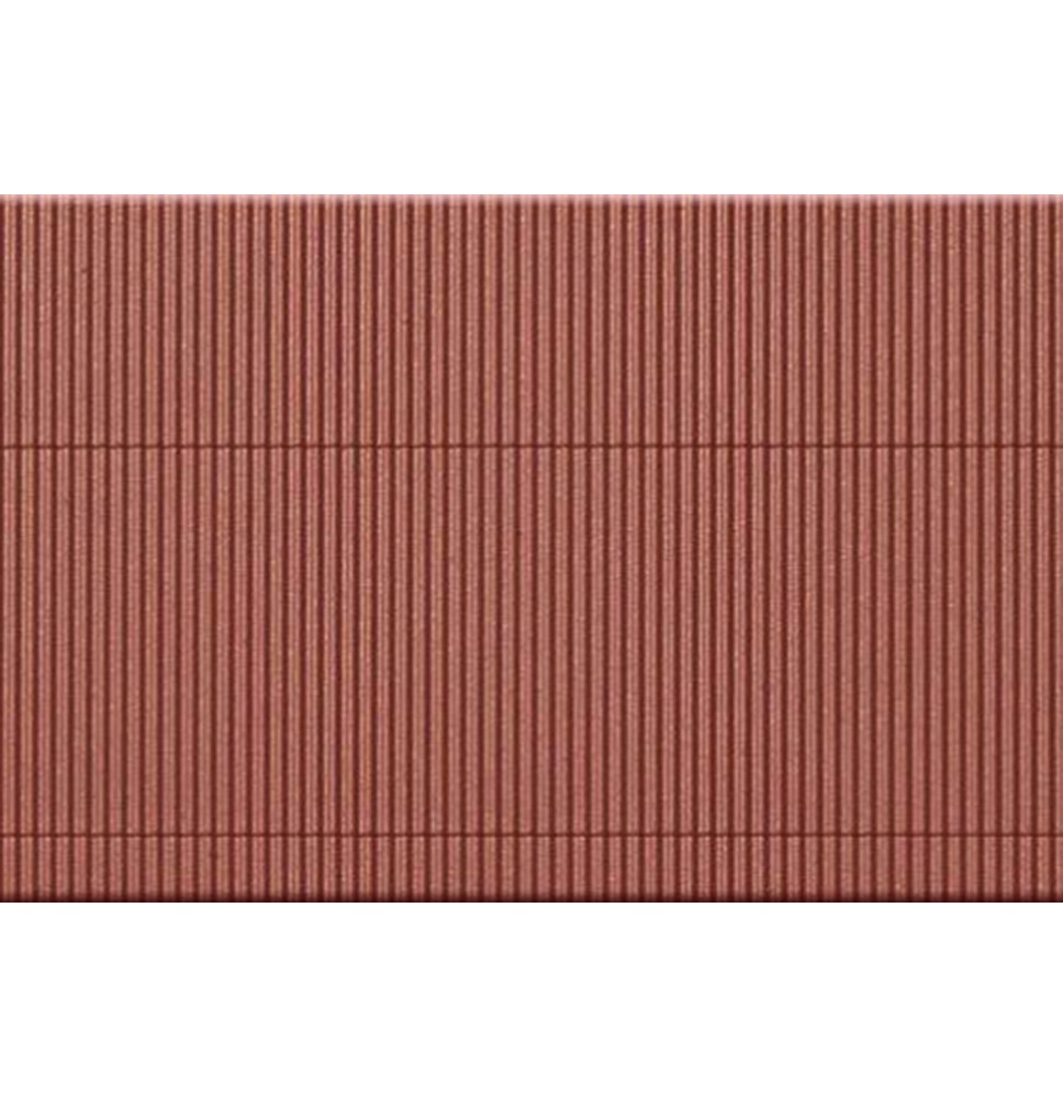 Vlnitý plech – červený