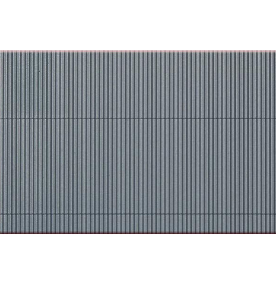 Vlnitý plech – šedý