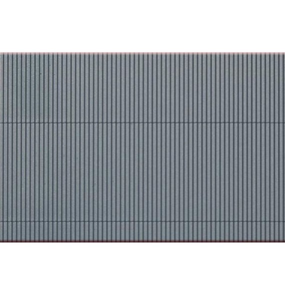 Vlnitý plech – šedý