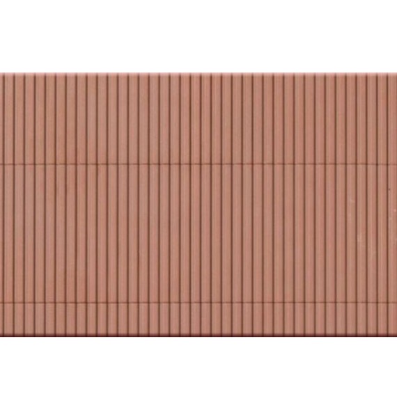 Trapézový plech - červený