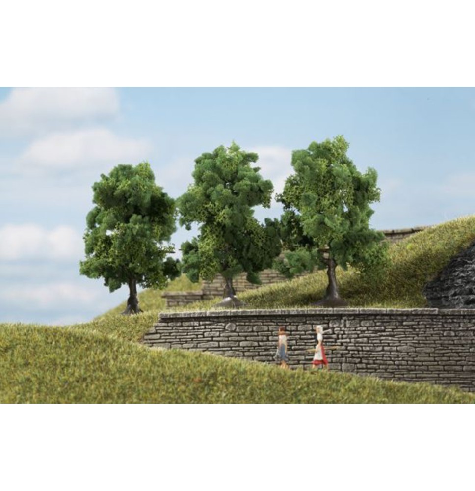 Listnaté stromy tmavě zelené 70 mm