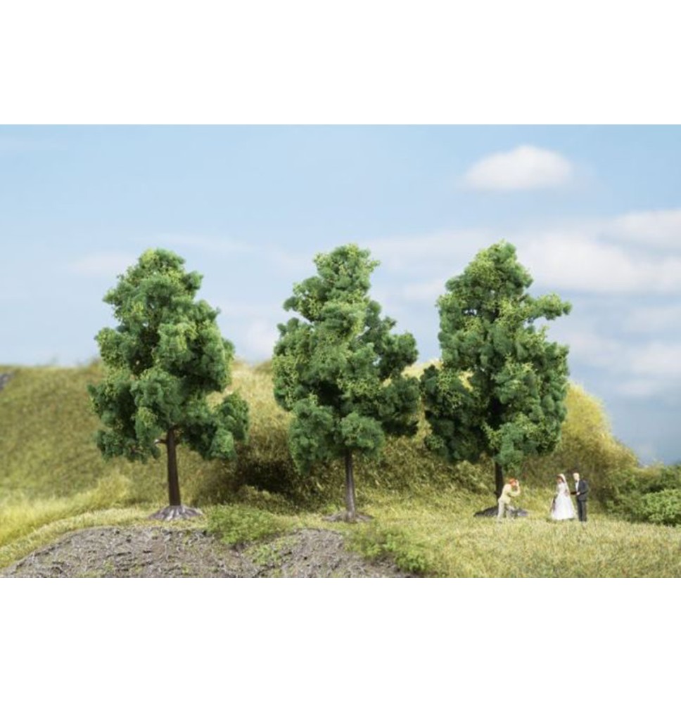 Listnaté stromy tmavě zelené 110 mm