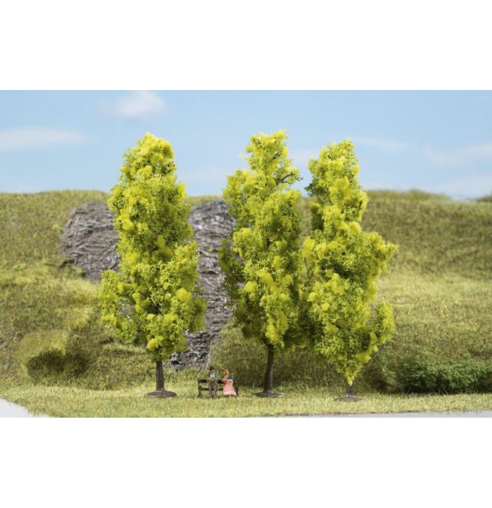 Listnaté stromy světle zelené 150 mm