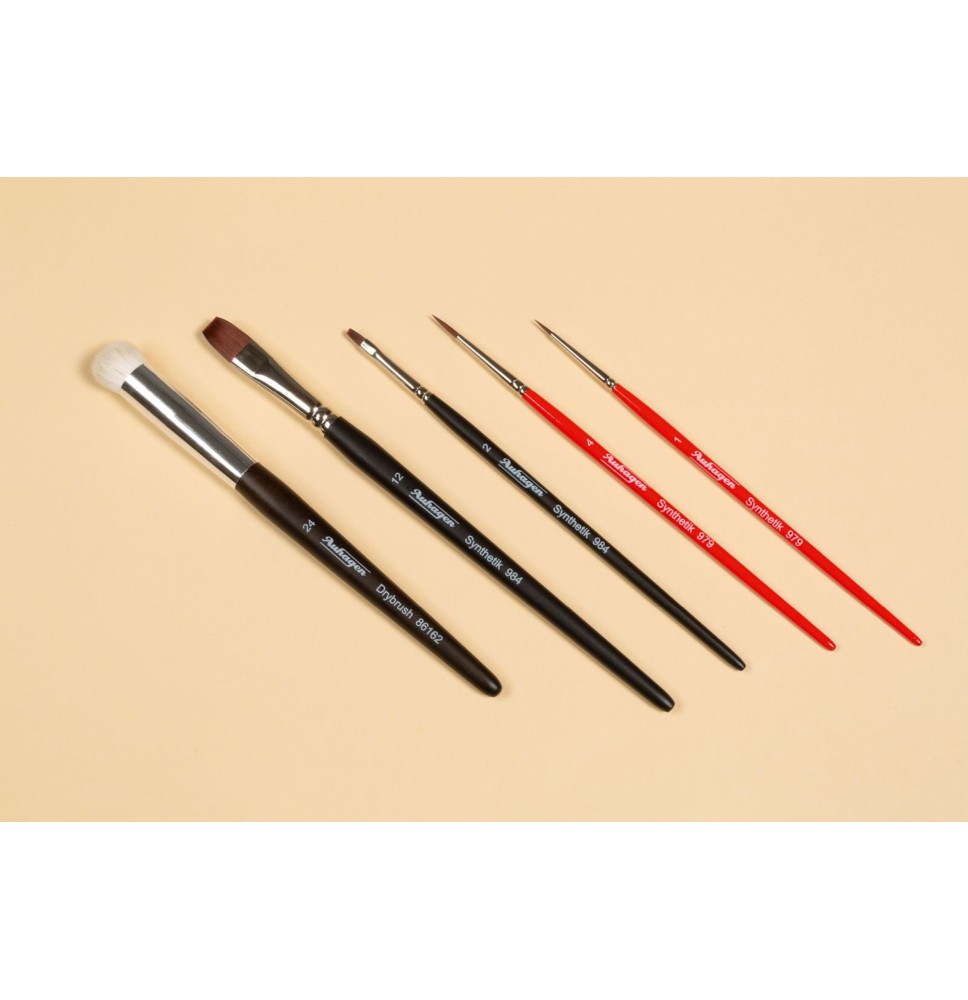 Modelářský štětec – sada