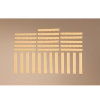 Římsy a rohové sloupy – žluté