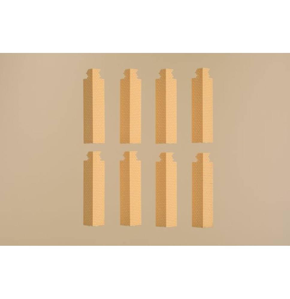 Rohové sloupy – žluté