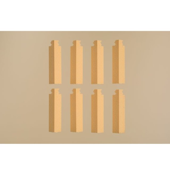 Rohové sloupy – žluté