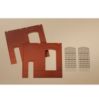 Stěny 2325B červené