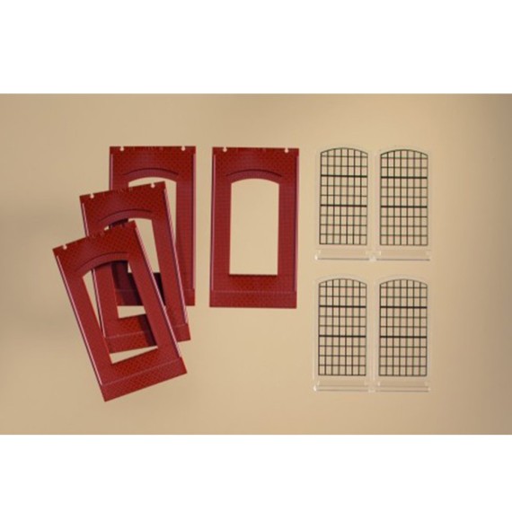 Stěny 2342N červené