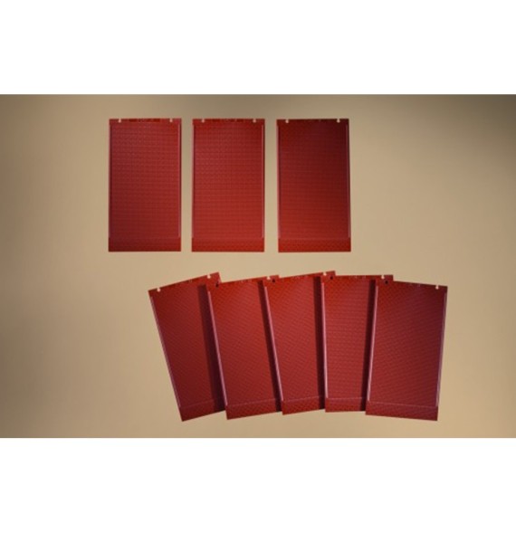 Stěny 2342M červené