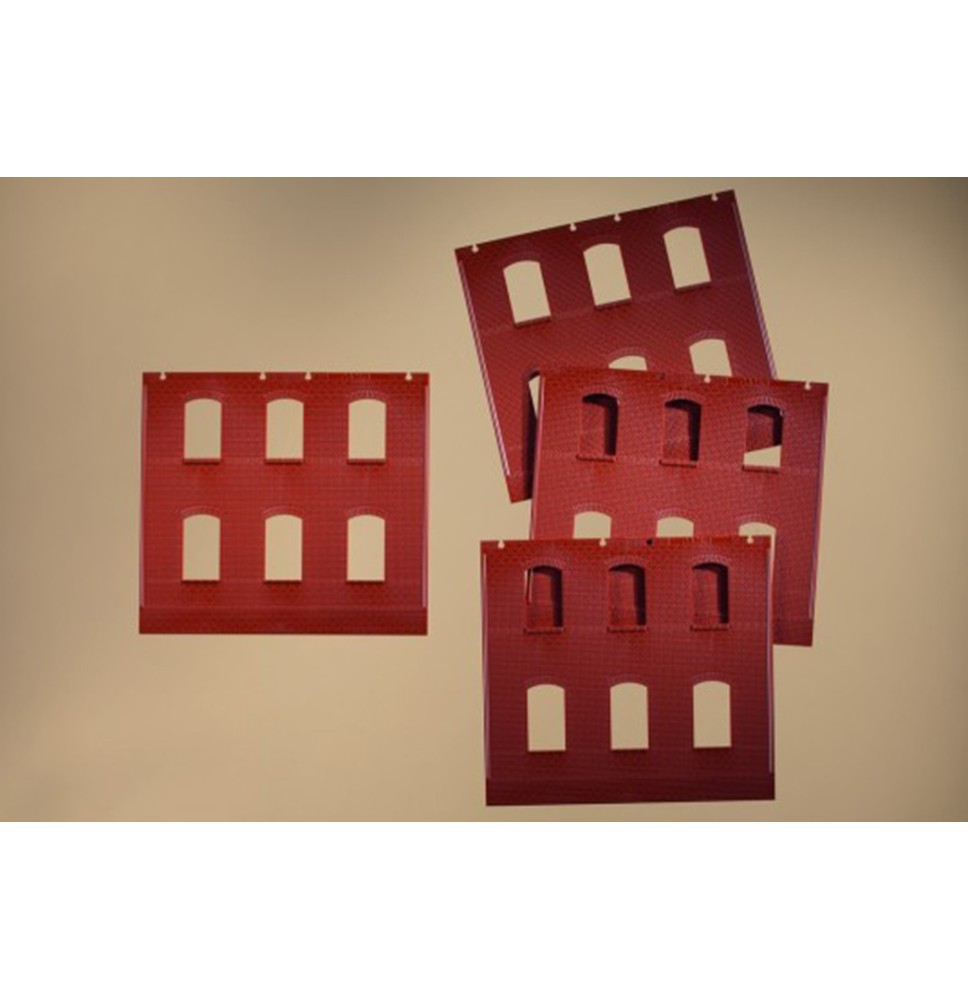 Stěny 2324F červené