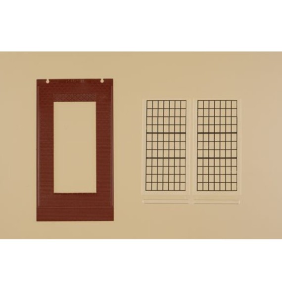 Stěny 2578D červené