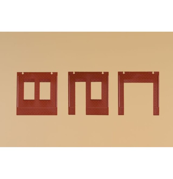 Stěny 2580A a 2580B červené