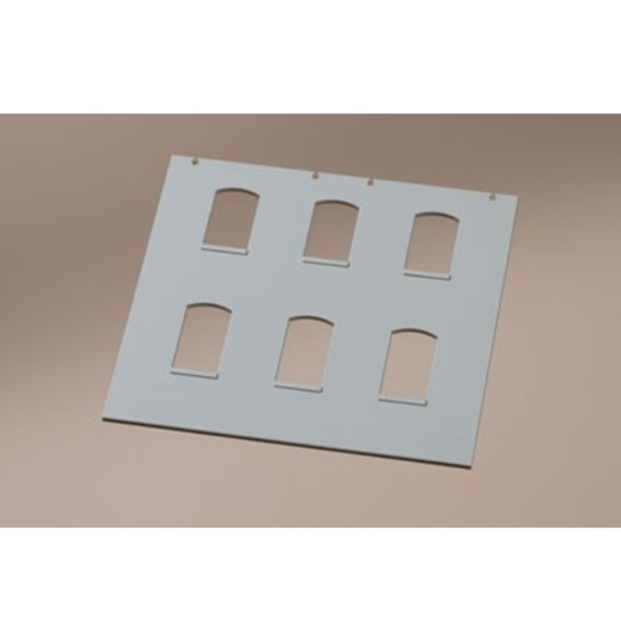 Stěny 2324D omítnutá