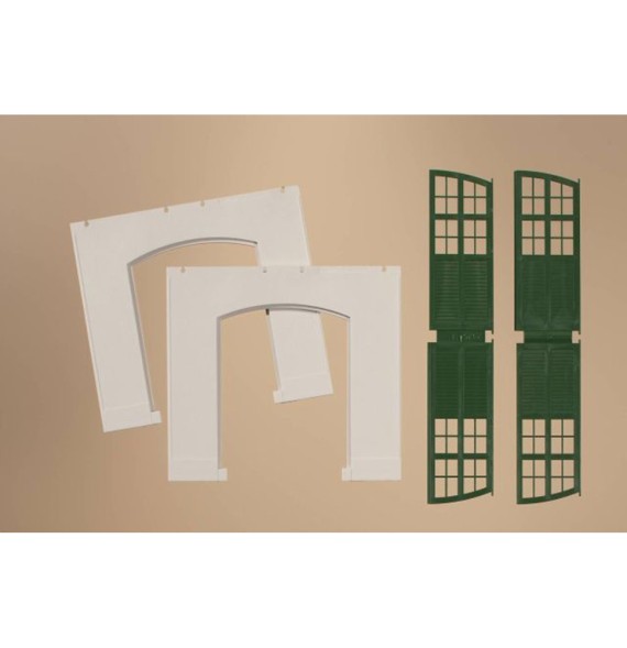 Stěny 2326C omítnutá s vraty