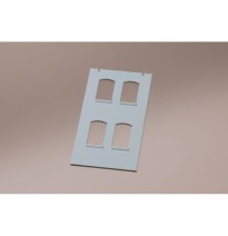 Stěny 2322D omítnutá