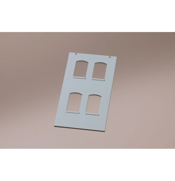 Stěny 2322D omítnutá