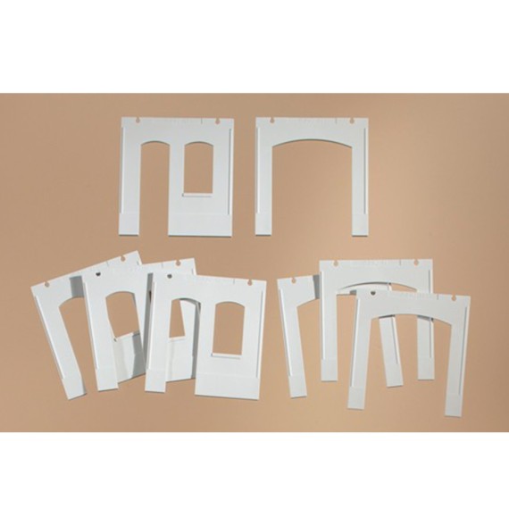 Stěny 2390G a 2390H omítnutá