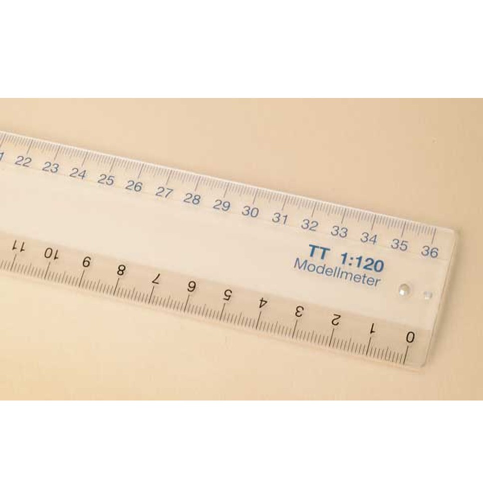 Měřítkové pravítko TT
