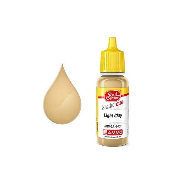 RAIL CENTER - MATT SHADER Light Clay