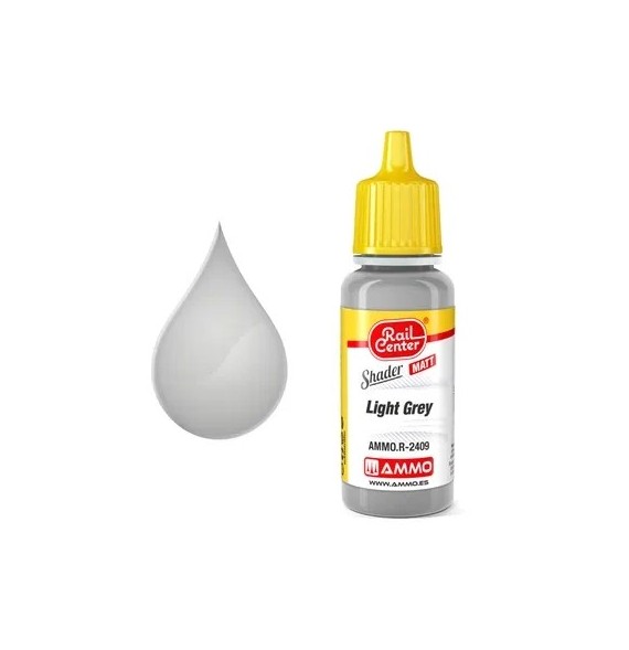 RAIL CENTER - MATT SHADER Light Grey