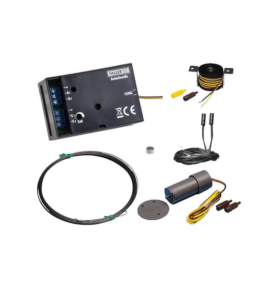 Car System sada – autobusová zastávka s laserovanými elementy