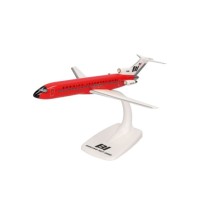 B727-200 Braniff solid red