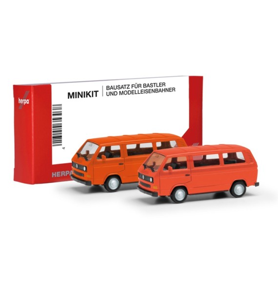 MiKi VW T3 Bus  rot/orange