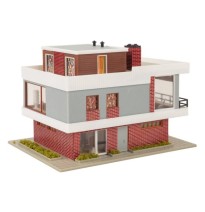 Moderní dům s plochou střechou