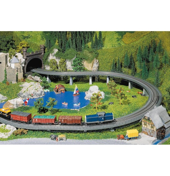 Stoupání a klesání trati