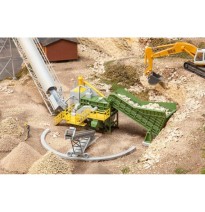 Drtič kamenů s dopravníkem