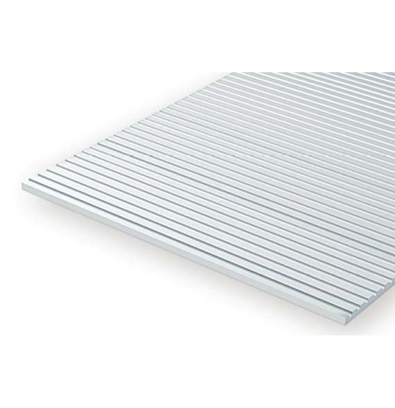 Deska s V drážkami s roztečí  2