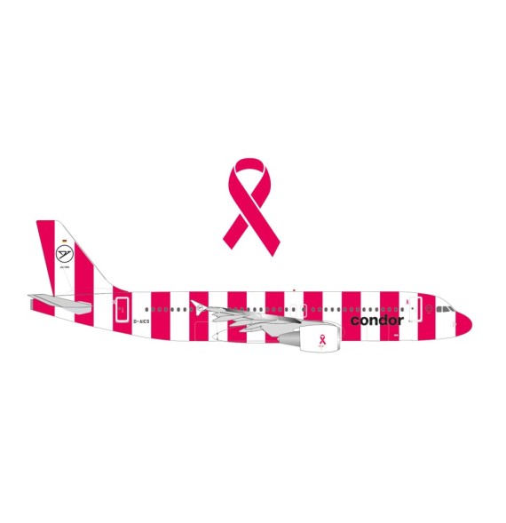 A320 Condor Pink Plane
