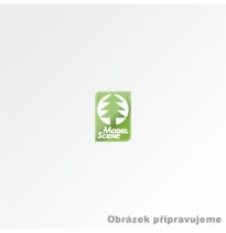 Silnice mírný oblouk – kroužková dlažba