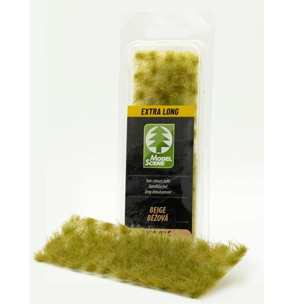 Drny dvoubarevné extra dlouhé – béžové