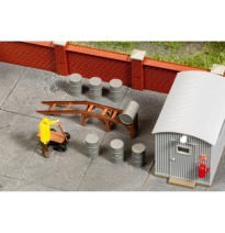 Plechové boudy – olejový sklad