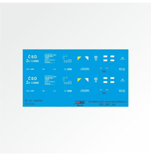 Obtisk Ztr / Glm s brzdou